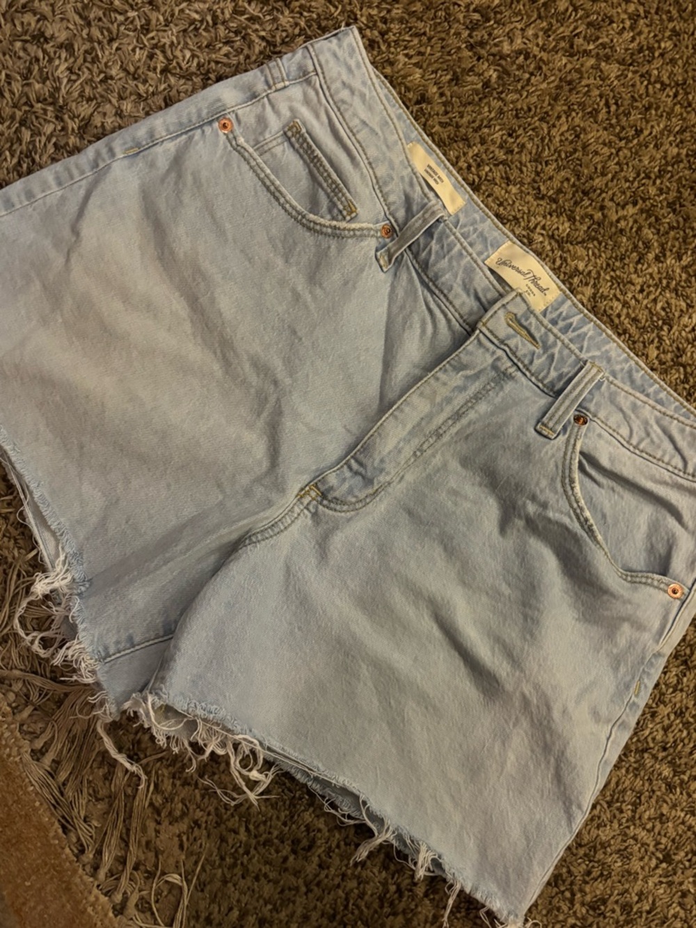 Universal Thread Light Wash Jean Shorts